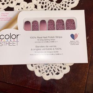 New and sealed Color Street Rule of Plum